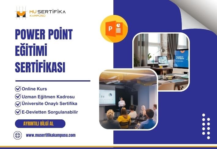 Power Point Eğitimi Sertifika Programı
